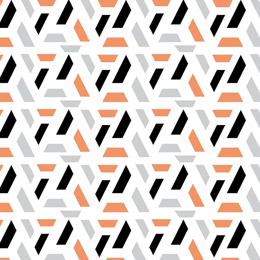 Divine Casa Double Size Bedsheet for Double Bed 144 TC Pure Cotton Queen Size with 2 Pillow Covers Colour Peach & Black