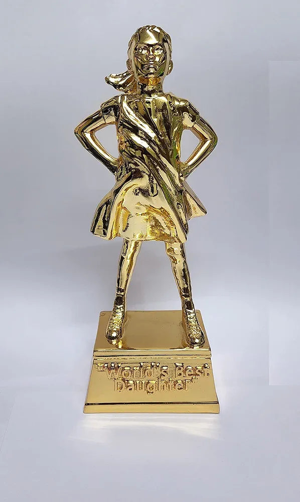 Gold Art India Gold Plated Figurine for Daughter World's Best Daughter