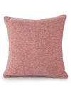 Sashaa World Colour Rose Pink Chenille Cushion Cover Decorative Pillow Case