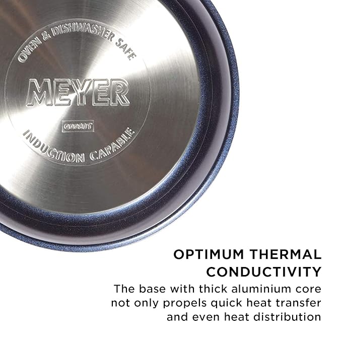 Meyer Centennial Nickel Free Stainless Steel Fry Pan 28cm Blue Diamond