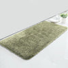 Luxe Home International Microfiber Bath Mat Super Soft Non Slip 60x90 cm Colour Green