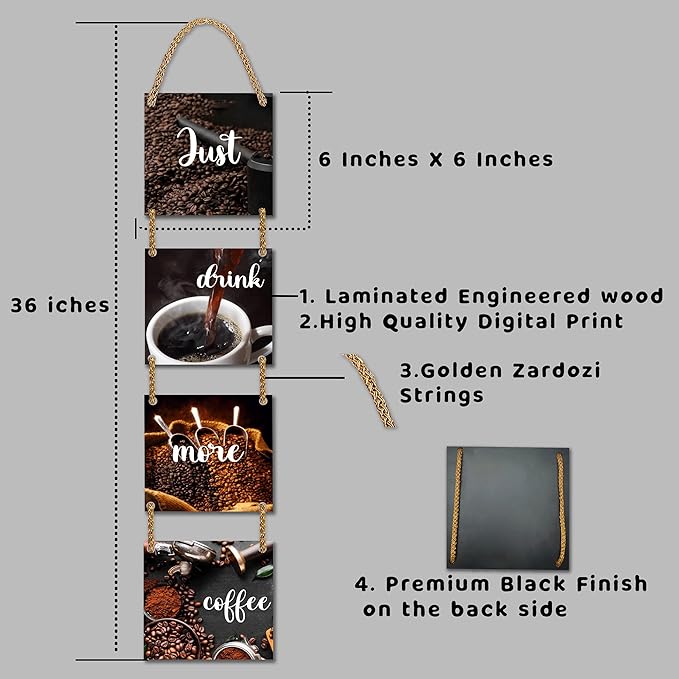 Sehaz Artworks Wooden Wall Hangings for Home Decoration Home Decor Items (4-0008)