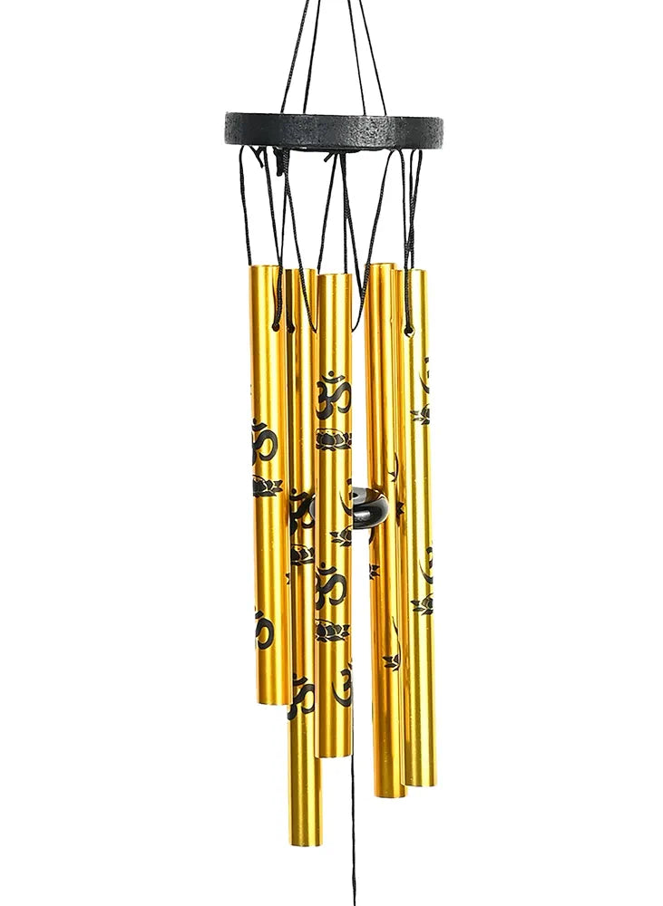 Zaicus Wind Chimes Wind Chime with Om Symbol Feng Shui Wind Chime-009