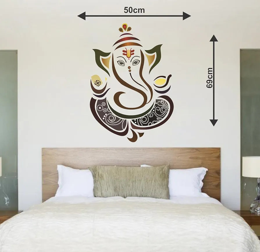 Decals Design Modern Elegant Ganesha God Wall Sticker