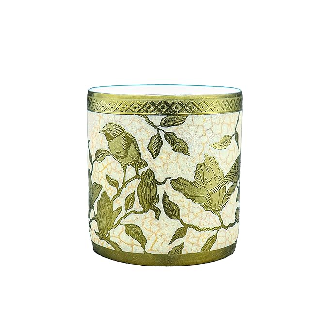 Femora Bone China Gloden Tea Cup | Weaver Love Glod | 160 Ml | Gold