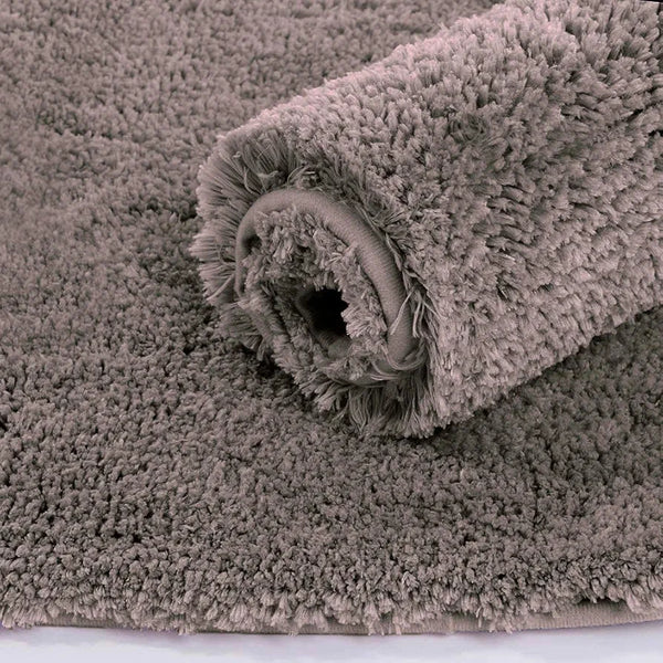 Luxe Home International Microfiber Runner Super Soft Non Slip Vegas Rugs 2X5 Ft Colour Cocoa