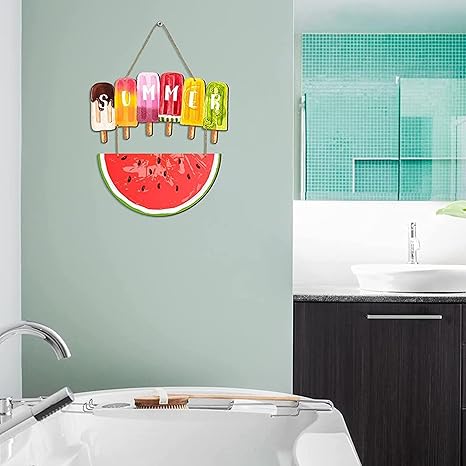 Angel Infinite Ice Creame Wooden Wall Hanging Wall Hanger For Home Decor Wall Art