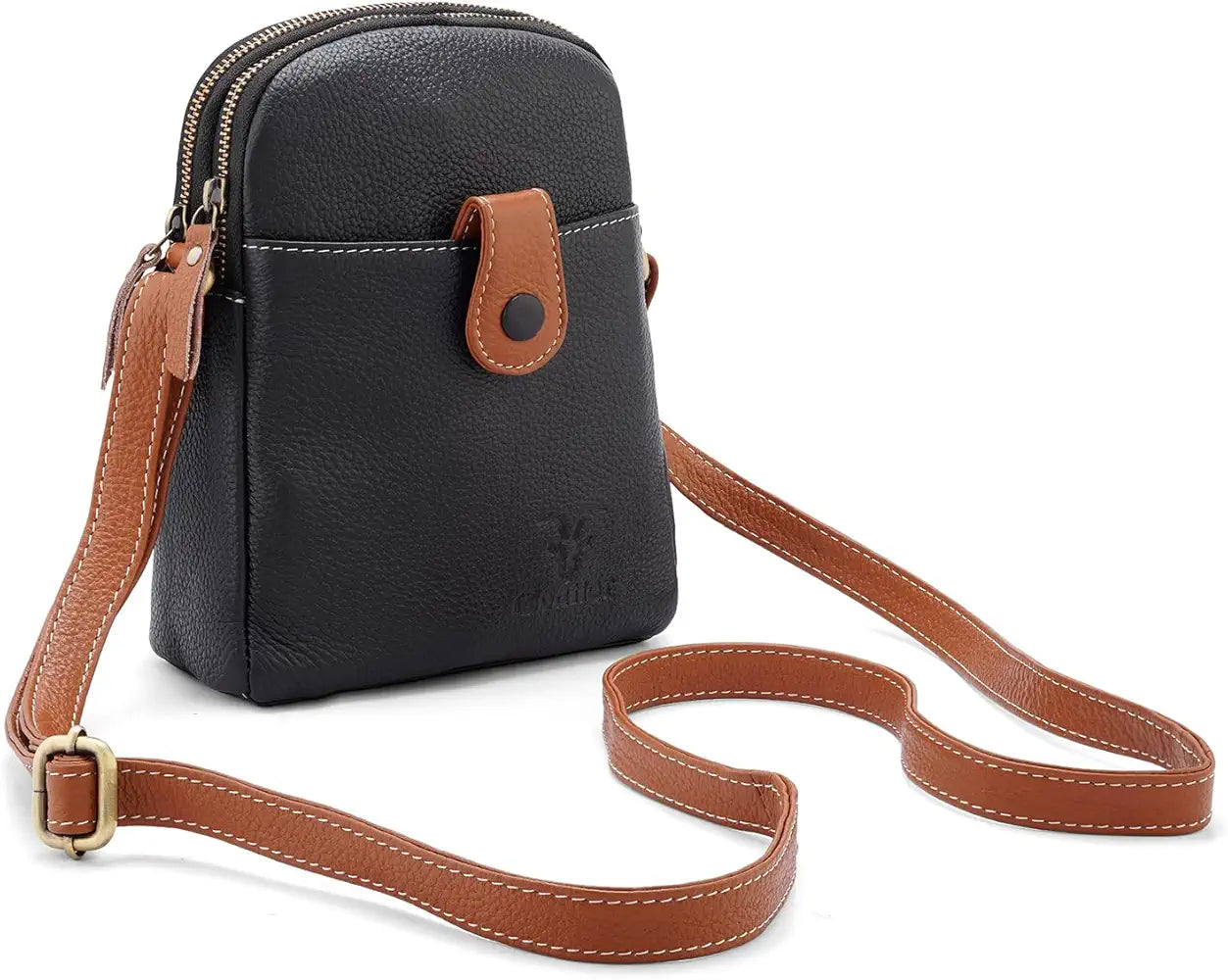 Goatter Genuine Leather Small Sling Cross-Body Bag For Girls And Women's
