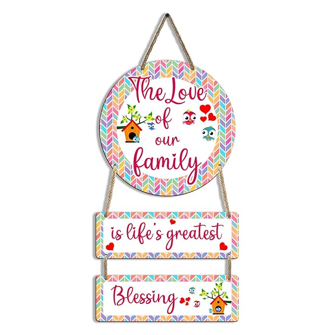 Sehaz Artworks Home Decor Items for Living Room Wooden Wall Hangings for Decoration Items Stylish