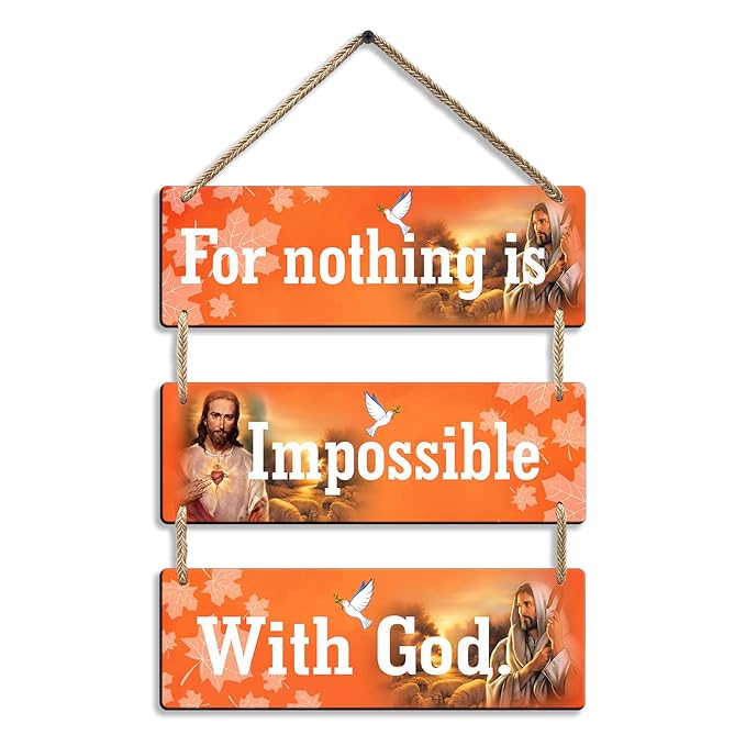 Sehaz Artworks Jesus Wooden Wall Hangings for Home Decoration Home Decor Christian- 3-0033