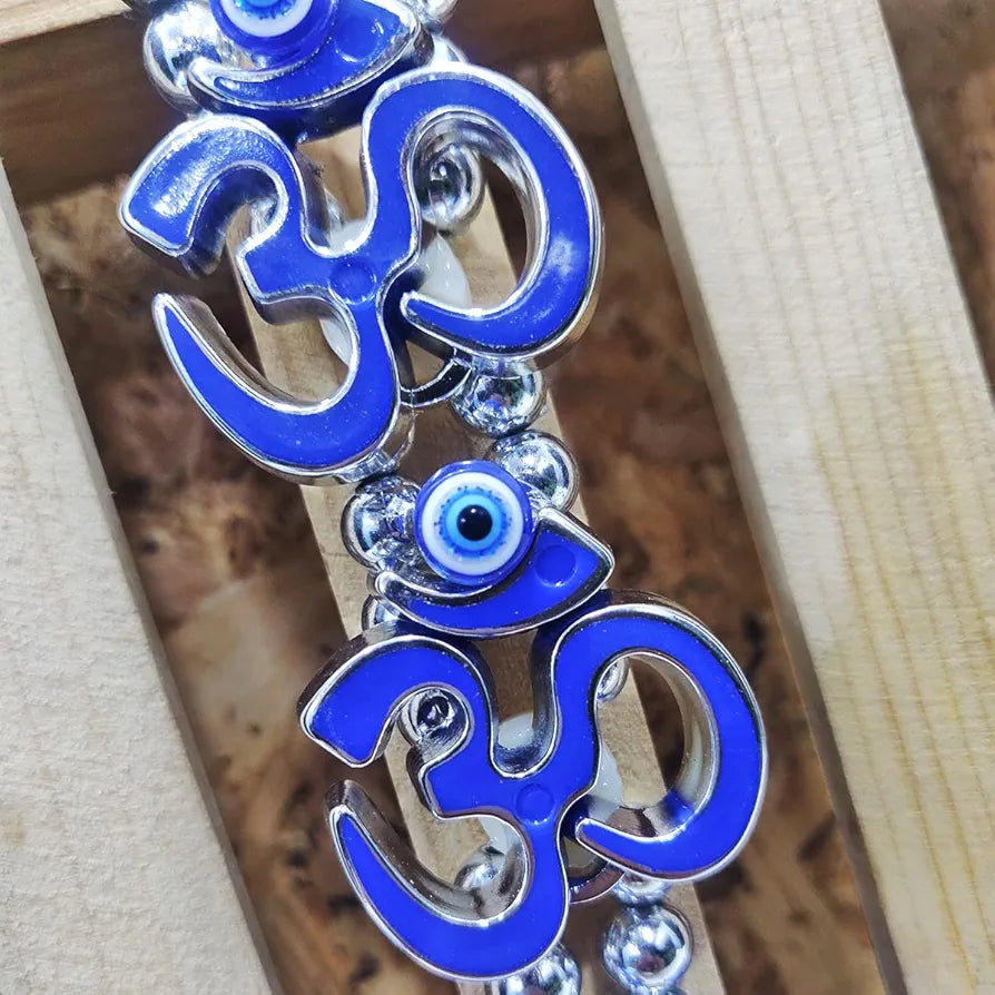 Shubhanjali Om Evil Eye Hanging Nazar Battu Turkish Evil Eye Wall Hanging