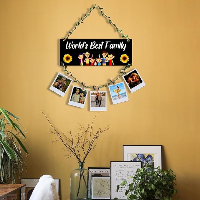 Sehaz Artworks Collage Photo Frames for Wall Photos for Walls Decoration Photo Clips