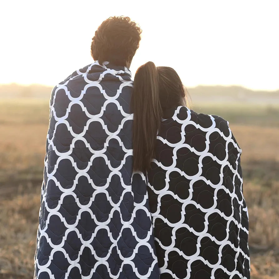 Divine Casa Microfiber 150 GSM Reversible Double Bed Comforter Ultra Soft & Lightweight BlanketColour Caviar