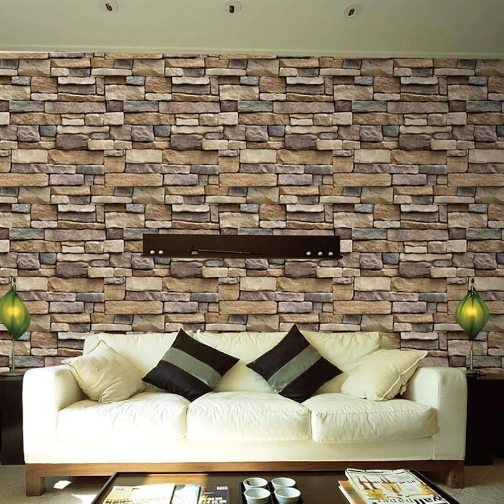 Jaamso Royals Multicolor Brick Stone Wall Papers Bricks-wallpaper 2