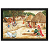 ArtX Paper Village Scene AXI000203-VIL Nature Wall Art Painting