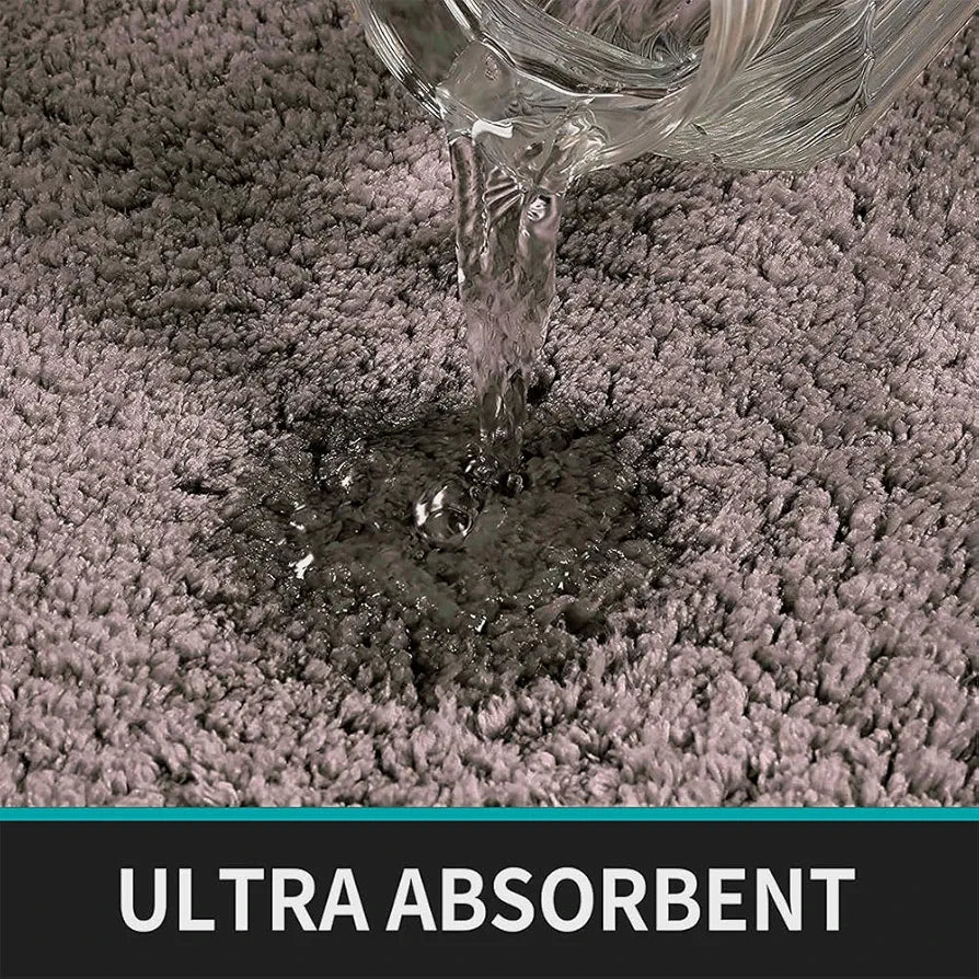 Luxe Home International Microfiber Runner Super Soft Non Slip Vegas Rugs 2X5 Ft Colour Cocoa