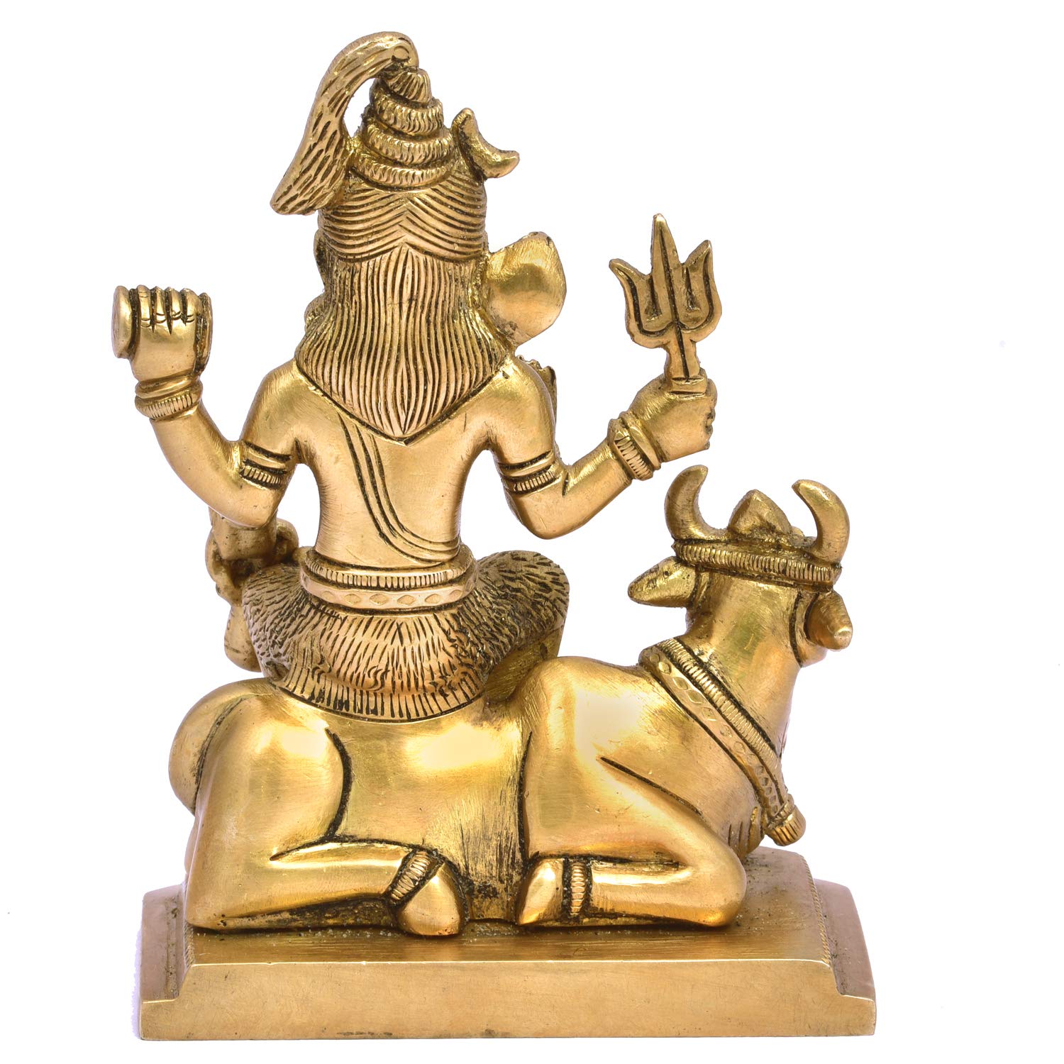 The Advitya Lord Shiva Brass Idol/ Shankar/ Bholenath Statue for Home Office Pooja Room Temple