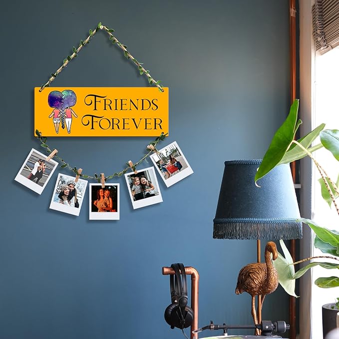 Sehaz Artworks Photo Frame for Wall Photo Clip Bedroom Decor Room Decor Items