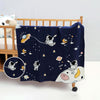 Haus and Kinder Cotton Knitted Blanket for New Born Baby Colour Spacewalk