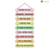 Artvibes Self Motivation Quotes Mdf Wooden Wall Hanging for Home Livingroom Art Items