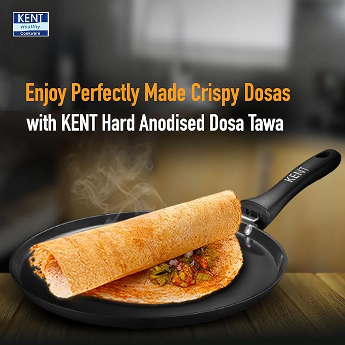 Kent Hard Anodised Dosa Tawa 30 Cm