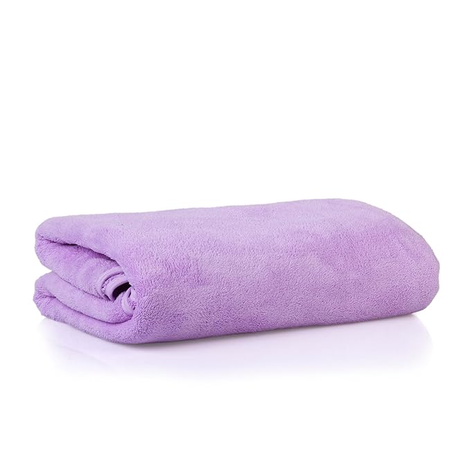 Glivary Microfiber Large Bath Towels 300 TC Extra Soft Plush & Quick Dry High Absorbency Large Size Towels For Bathing