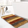 Luxe Home Bath Mat Super Soft Microfiber Non Slip Jericho Bathroom mats 40x60 cm Colour Chinnamon