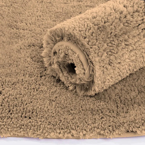 Luxe Home International Microfiber Runner Super Soft Non Slip Vegas Rugs 2X5 Ft Colour Gold