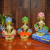 Ekhasa Nostrae Metal Show Pieces Gold Rajasthani Musicians 2