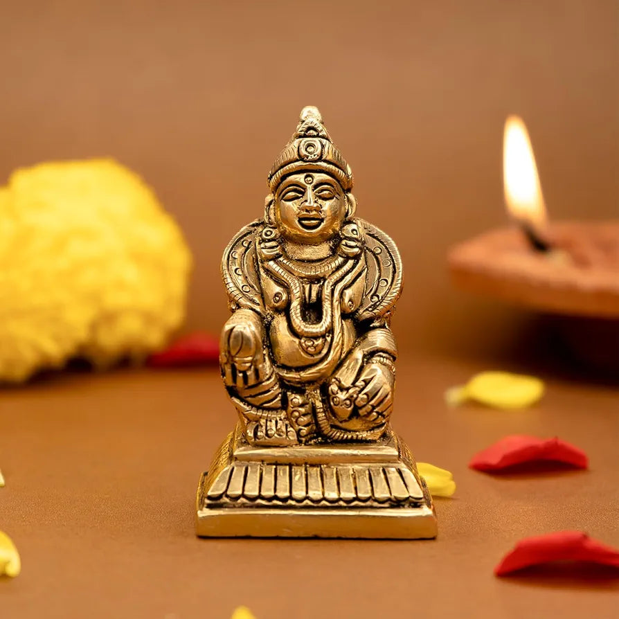 Ekhasa Pure Brass Kuber Murti  Kuber Statue for Vastu
