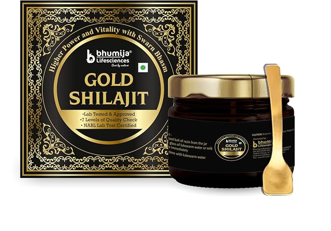 Bhumija Lifesciences Shilajit Gold Resin - 20 gms