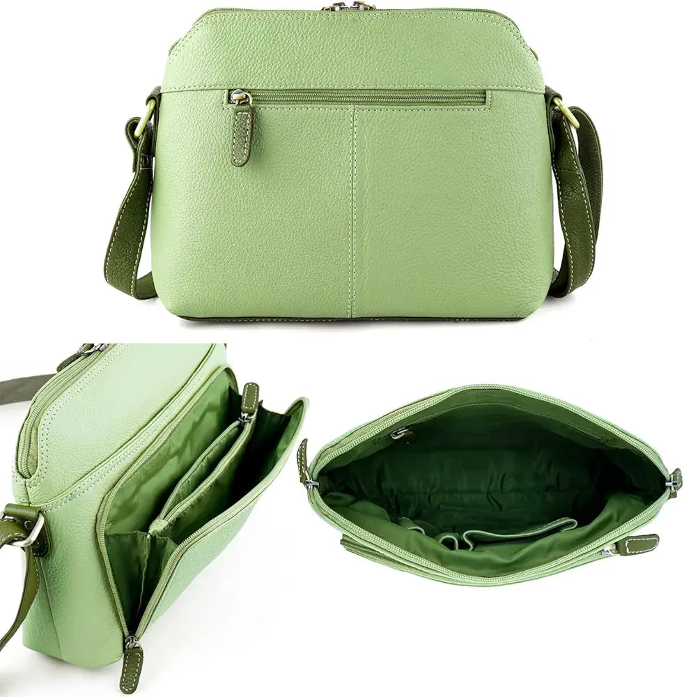 Goatter Genuine Leather Casual Sling Bag for Girls and Women