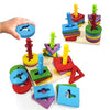 Kidology Wooden Shape Sorting Game for Kids Age 3+ Years