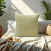 Sajavat Home Cotton Cushion Cover Colour Beige & Olive