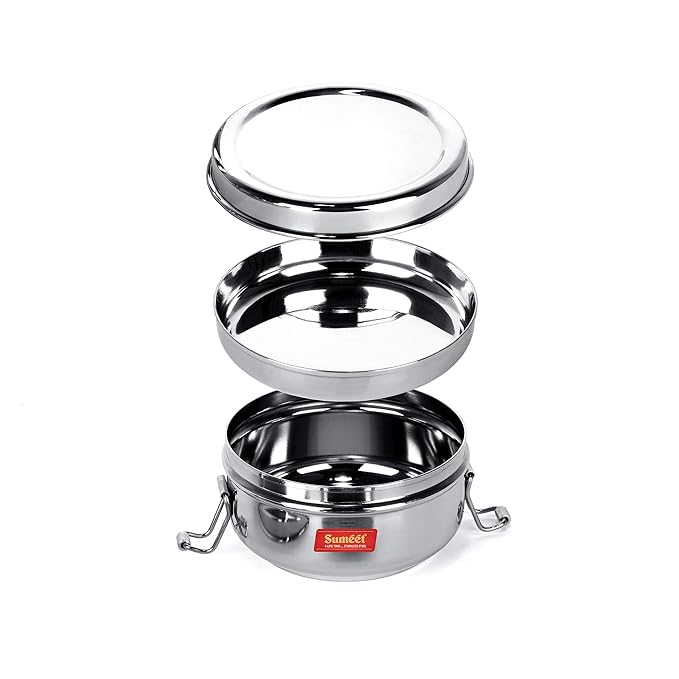 Sumeet Stainless Steel Food Pack Lunch Box - 500 ml Capacity