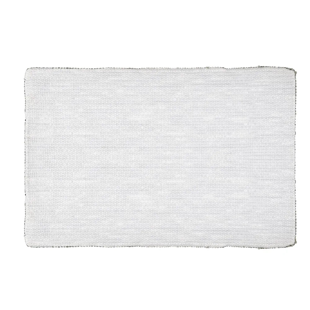 Kuber Industries Door Mat Multi Riyal Doormat Microfiber Entrance Mat Green Colour