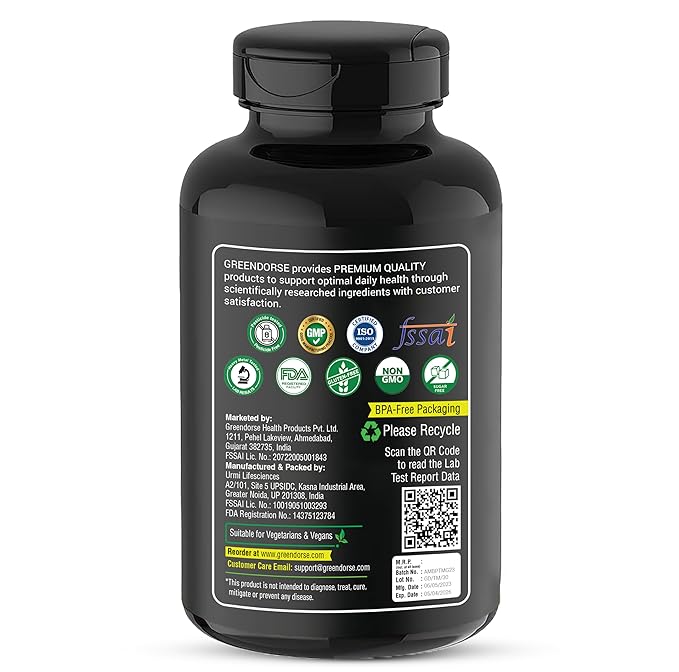 Greendorse Testomax Testosterone Booster - 60 Caps