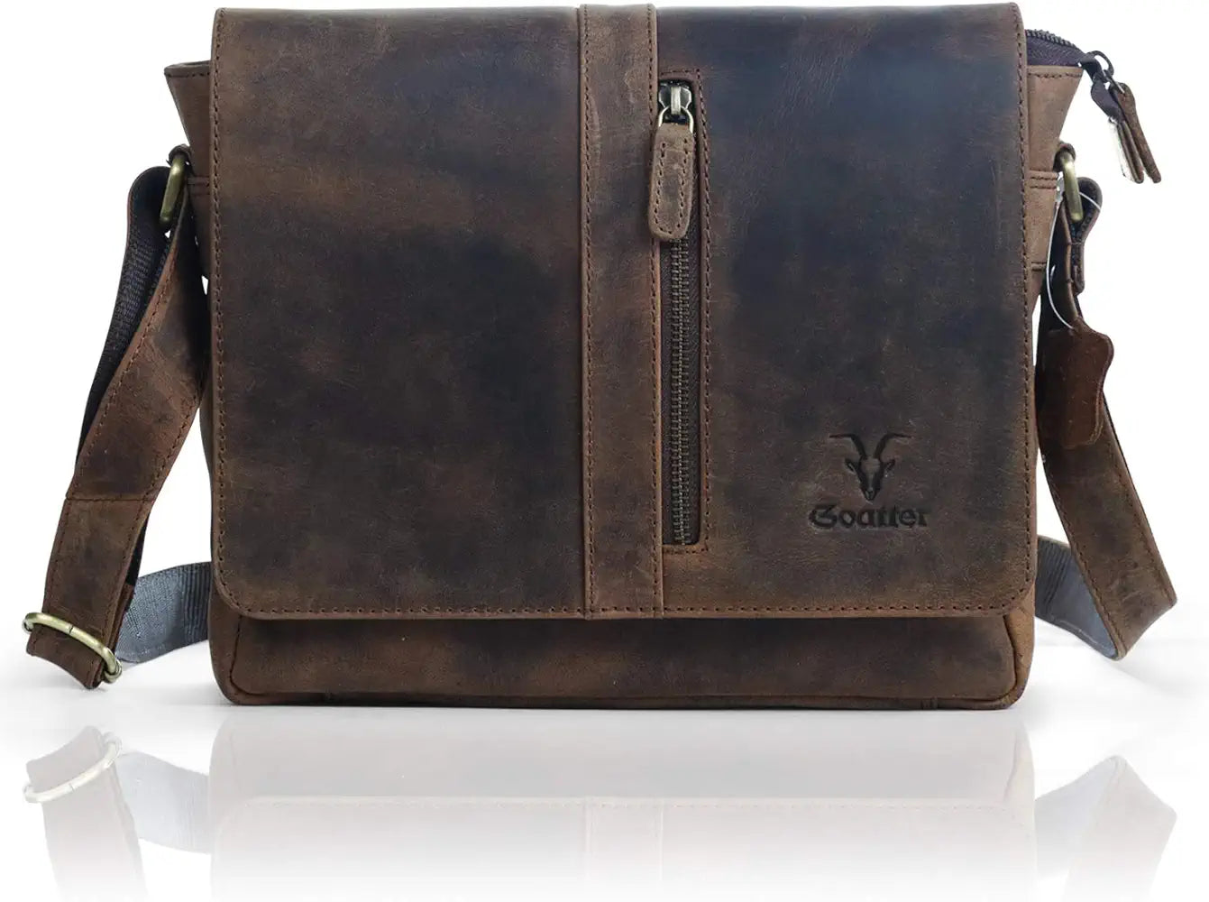 Goatter Mens Genuine Leather 11