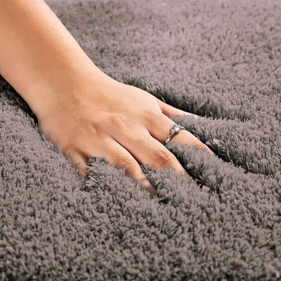 Luxe Home International Carpet Super Soft Anti Slip Vegas Rectangular Rugs 3X5 Feet Colour Cocoa