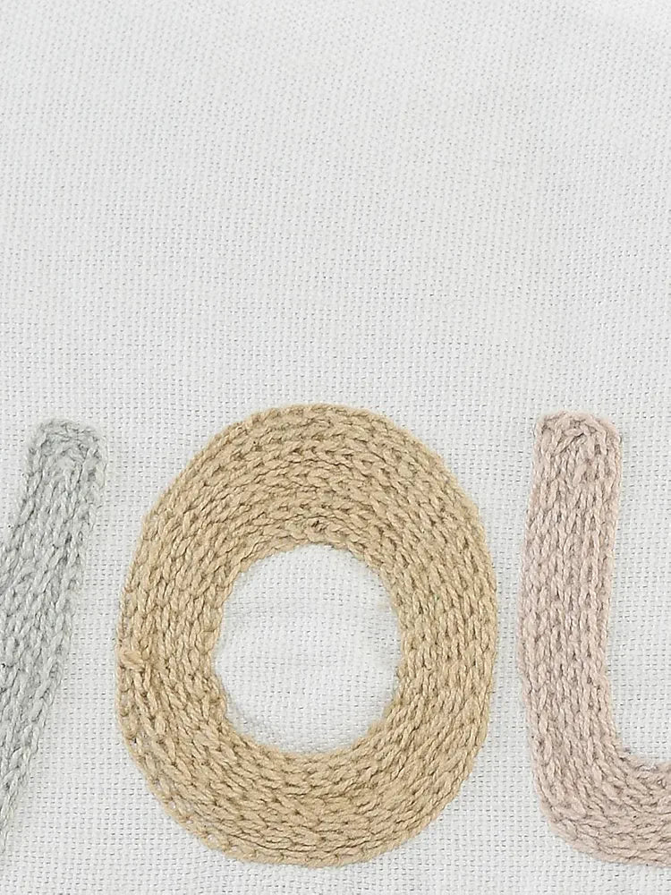 Sashaa World Magical Cushion/Pillow Cover For Living Room Sofa Colour White (Magical)