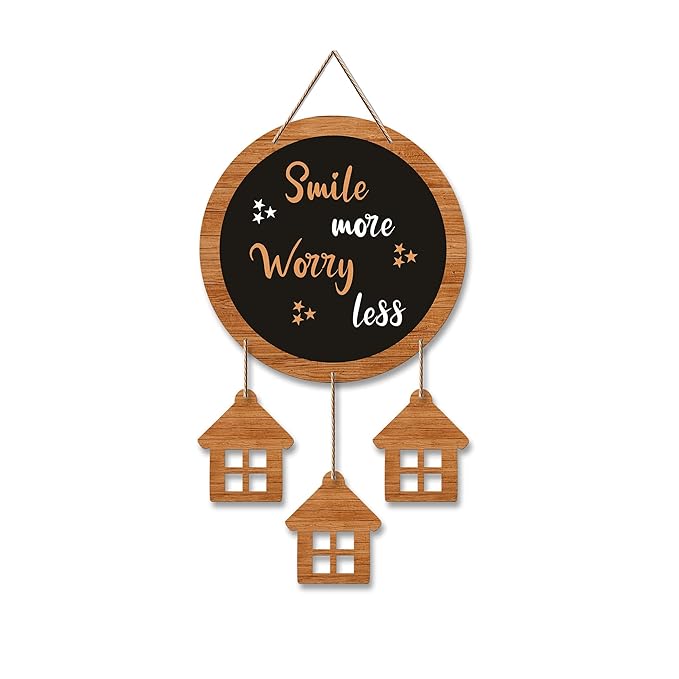 Artvibes Motivational Quotes Wooden Wall Hanging Decoration Items for Home | Mdf Wall Decoration for Office