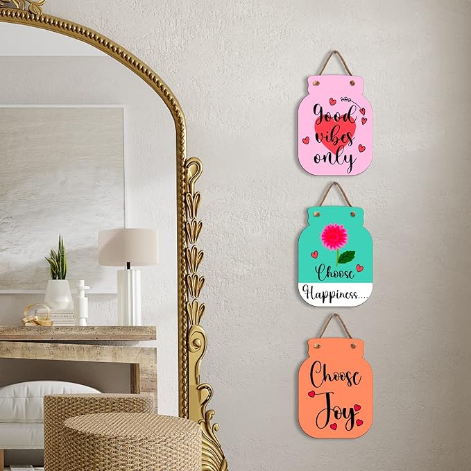 Sehaz Artworks Home Decor Items for Living Room Wooden Wall Hangings Home Decoration Items Stylish