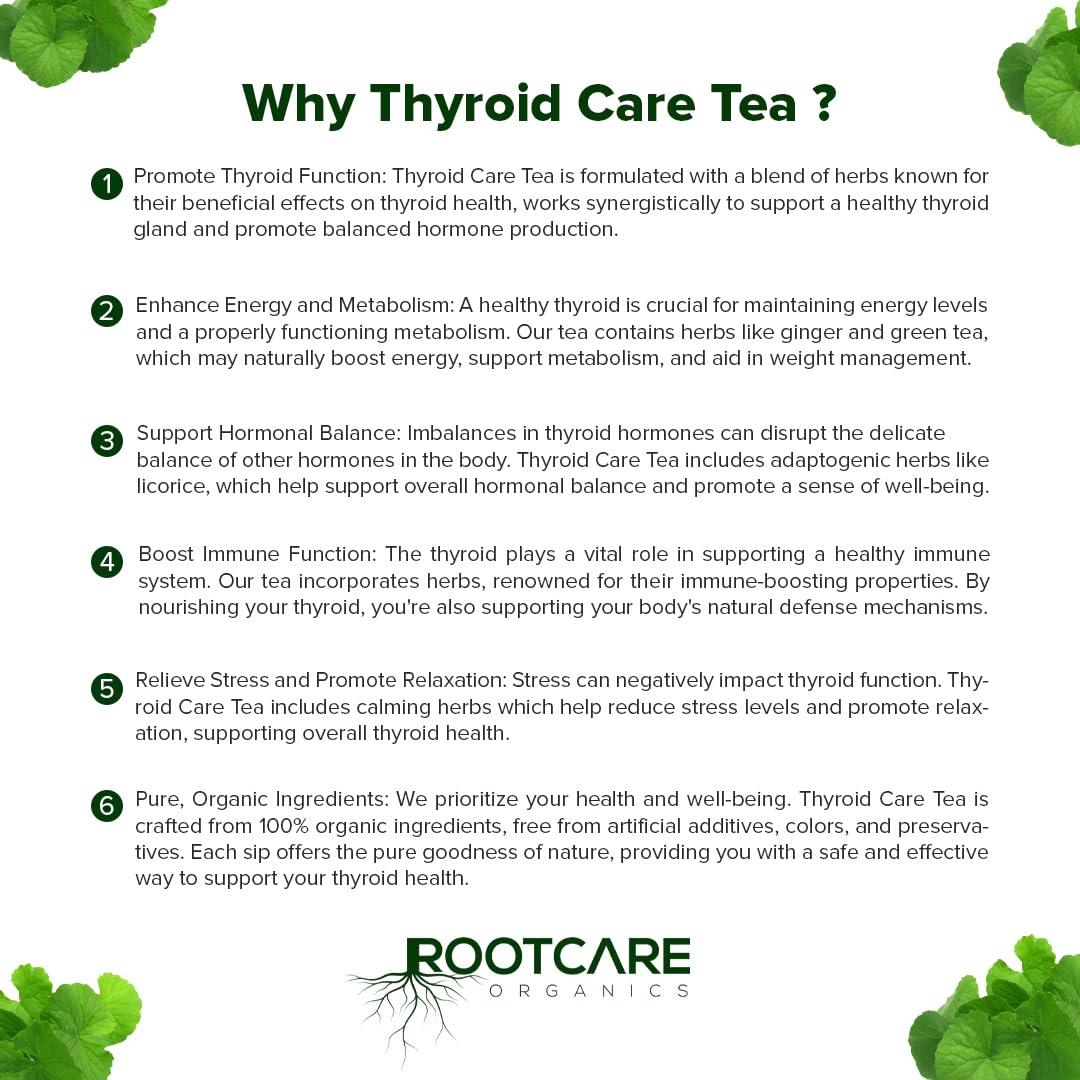 Rootcare Organics Thyroid Tea - 100 gms