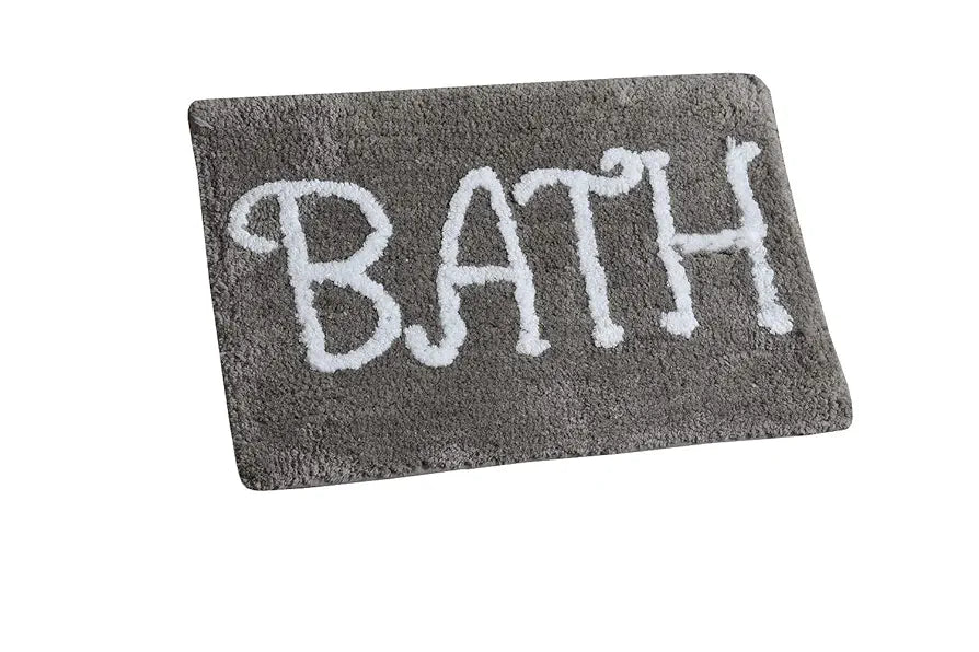 Aerohaven Modern Anti Slip Bathmat Coffee Colour Microfiber