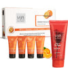Sara Beauty 4-step Orange Facial Kit With Radiance D-TANÂ® Face Wash