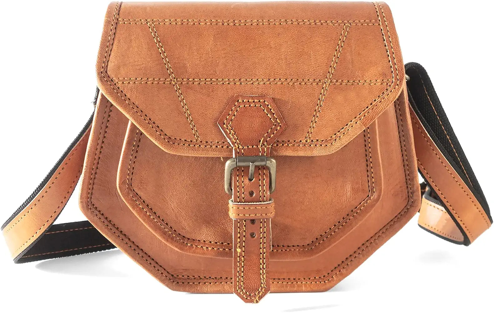 Goatter Genuine Leather Casual Sling Bag for Girls and Women