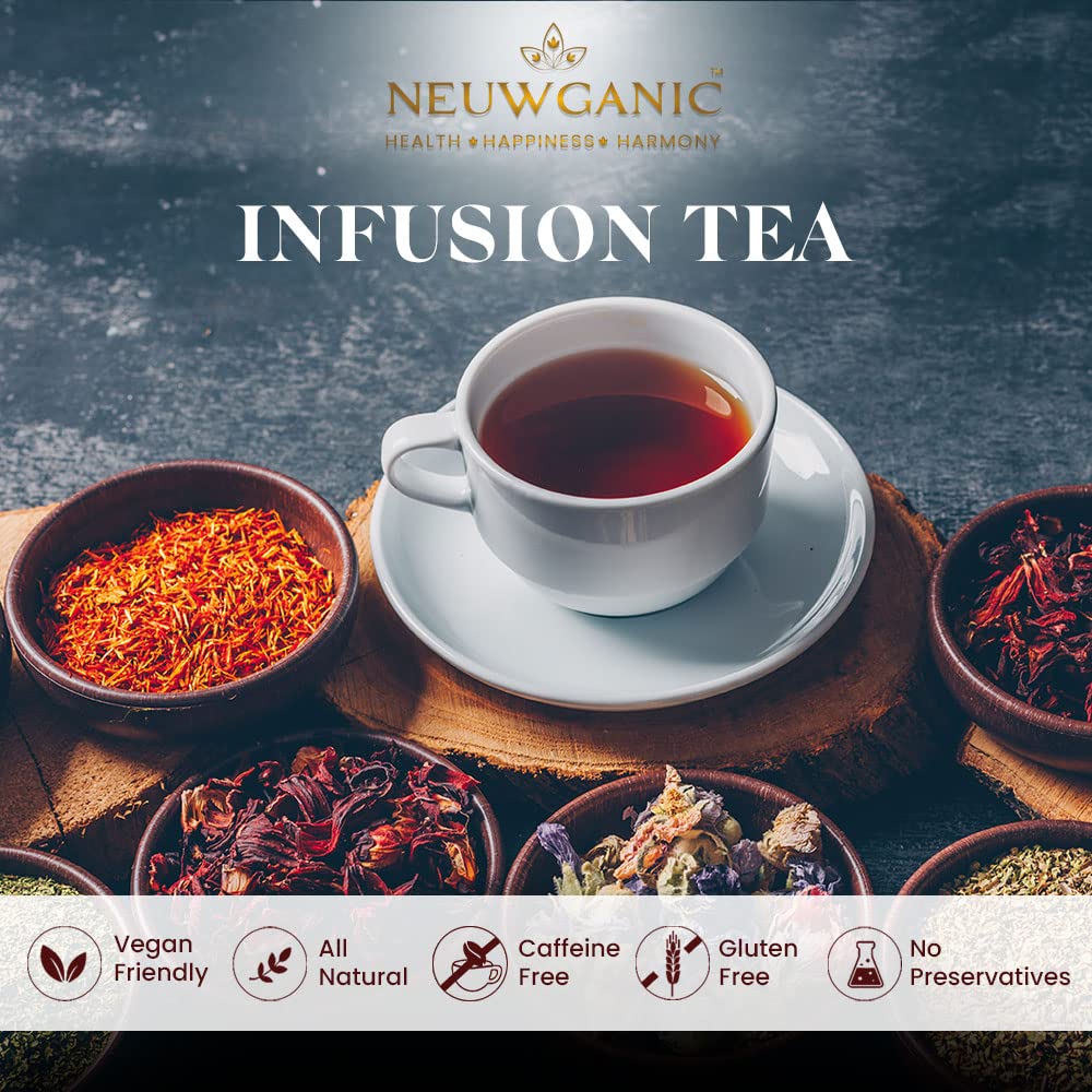 Neuwganic Thai Spicy Zinger Indian Natural Infusion Tea - 100 Grams