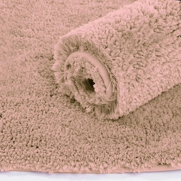 Luxe Home International Microfiber Runner Super Soft Non Slip Vegas Rugs 2X5 Ft Colour Peach