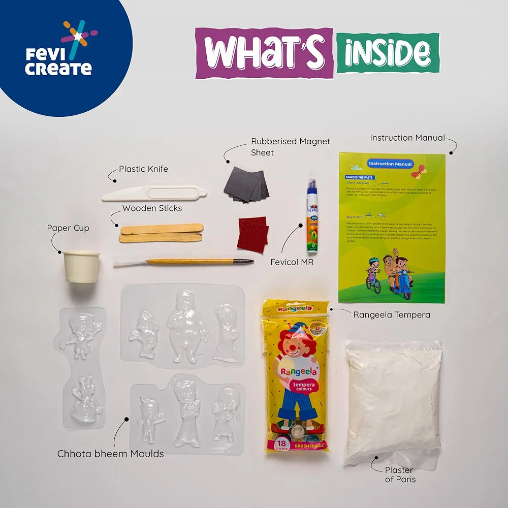 Fevicreate Chhota Bheem Mould & Paint Kit
