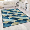 BSB Home 3D Jet Multi Printed 3D Jet Vintage Persian Carpet Rug Runner and Carpets for Living Area